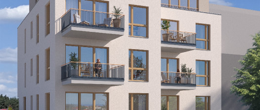 Penthouse im Neubau: Lichtdurchflutetes Wohnen mit Panoramablick